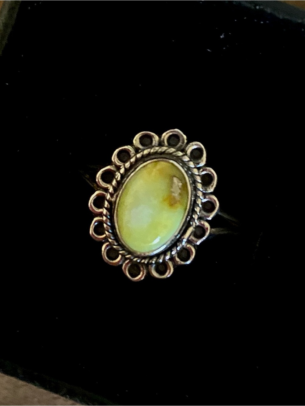 R70 Palomino southwestern sterling silver ring | size 9